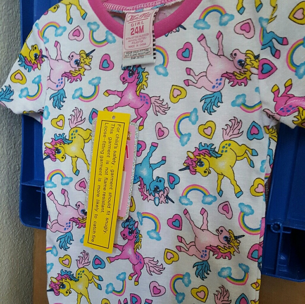 Mon Petite Girl Unicorn set